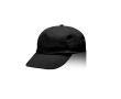 Casquette en polyester et coton en plusieurs couleurs 125 g/m2 couleur noir