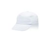 Casquette en polyester et coton en plusieurs couleurs 125 g/m2 couleur blanc