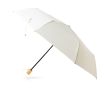 Parapluie manuel en pongé et métal avec housse et 8 panneaux Ø97 couleur beige