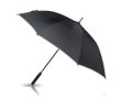 Parapluie pongé 190T élégant avec détails colorés Ø122 couleur gris clair