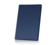 Porte-menus avec quatre pochettes intérieures transparentes couleur bleu marine