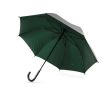 Parapluie automatique en polyester 190T avec extérieur argenté Ø102 couleur vert foncé