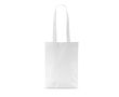 Sac en non-tissé avec longues poignées idéal pour les courses 70 g/m² couleur blanc