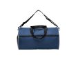 Sac de sport en polyester 600D avec poche pour chaussures couleur bleu marine