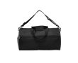 Sac de sport en polyester 600D avec poche pour chaussures couleur noir