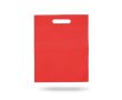 Sac en non-tissé disponible en plusieurs couleurs avec poignée 80 g/m² couleur rouge
