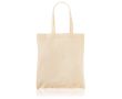 Sac de courses en coton idéal pour transporter des objets 105 g/m² couleur beige