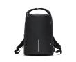 Sac à dos en polyester avec fermeture imperméable et port USB 15,6\" couleur noir