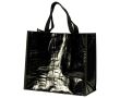 Sac de courses en nylon brillant et résistant 120 g/m² couleur noir