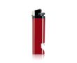 Briquet jetable en plusieurs couleurs avec décapsuleur couleur rouge foncé
