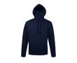 Sweat à capuche en coton et polyester 280 g/m² SOL'S Snake couleur bleu foncé