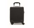 Valise cabine en ABS, 4 roulettes et serrure à combinaison, 14 pouces couleur noir