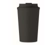 Gobelet à double paroi en maïs, capacité 350ml couleur noir