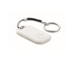 Localisateur intelligent sans fil de poche avec mousqueton couleur blanc