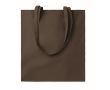 Sac en toile personnalisé pas cher coloré 180 g/m2 EcoColor Superb couleur marron foncé