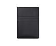Housse d'ordinateur portable en cuir synthétique et polyester 16\" couleur noir