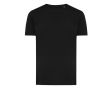 T-shirt unisexe 100 % coton coupe regular 180 g/m² Iqoniq couleur noir