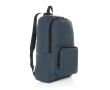Sac à dos pliable en RPET léger avec compartiment frontal couleur bleu marine
