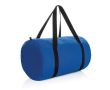 Sac de sport pliable en RPET avec pochette de rangement couleur bleu roi