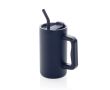 Tasse isotherme élégante en acier inoxydable recyclé de 800 ml couleur bleu marine