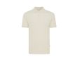 polo publicitaire en coton recyclé 220 g/m2 Iqoniq Yosemite couleur champagne