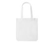 Sac promotionnel en toile recyclée non teintée 285g/m2 EcoTrace Raw couleur blanc