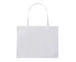 Grand sac cadeau en coton recyclé imprimé ou brodé 145 g/m2 Waterless couleur blanc