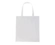 Sac de merchandising durable en coton recyclé 145 g/m2 Waterless couleur blanc