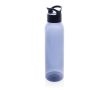 Bouteille en RPET pour salle de sport à bouchon à vis 650ml couleur bleu marine