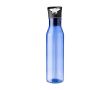 Gourde en RPET couvercle noir incluant un bec verseur pliable 730ml couleur bleu ultramarine
