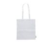 Sac en coton 100% recyclé, disponible en plusieurs couleurs, 120 g/m² couleur blanc