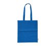 Sac en coton 100% recyclé, disponible en plusieurs couleurs, 120 g/m² couleur bleu