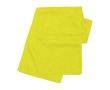 Écharpe polaire en polyester brodé avec votre logo Foulard Polar couleur jaune
