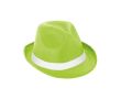 Chapeau en plastique de différentes couleurs, ruban non inclus couleur vert clair