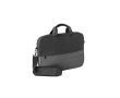 Mallette pour PC en polyester recyclé avec sangle pour trolley 15\" couleur gris