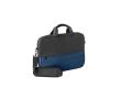 Mallette pour PC en polyester recyclé avec sangle pour trolley 15\" couleur bleu