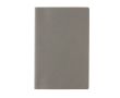 Carnet à couverture souple certifié FSC A5 feuilles rayées Soft Forest couleur gris
