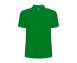 Polo homme en coton et polyester piqué 190 g/m2 Roly couleur vert gazon