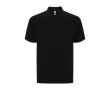 Polo unisexe en coton et polyester piqué avec poche 190 g/m² Roly couleur noir