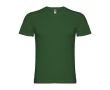 T-shirt à manches courtes col en V en coton pour homme 155 g/m² Roly couleur vert bouteille