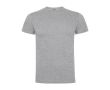 T-shirt à manches courtes en coton pour homme 165 g/m² Roly couleur gris clair chiné