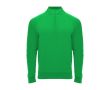 Sweat de sport à demi-fermeture éclair en polyester 200 g/m² Roly couleur vert lime