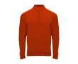 Sweat de sport à demi-fermeture éclair en polyester 200 g/m² Roly couleur rouge