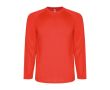 T-shirt de sport à manches longues pour homme 150 g/m² Roly couleur rouge