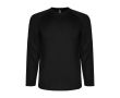 T-shirt de sport à manches longues pour homme 150 g/m² Roly couleur noir