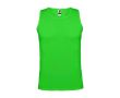 Gilet de sport technique pour homme en polyester 140 g/m² Roly couleur vert lime