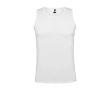 Gilet de sport technique pour homme en polyester 140 g/m² Roly couleur blanc