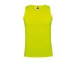 Gilet de sport technique pour homme en polyester 140 g/m² Roly couleur jaune fluorescent