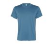 T-shirt de sport pour homme en polyester recyclé 100 g/m² Roly couleur bleu pastel