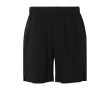 Short de sport unisexe en polyester recyclé 100 g/m² Roly couleur noir
